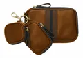 Produktbild: FOSSIL Travel Triple Pouch Utensilientasche Geldbörse Chestnut Braun Neu