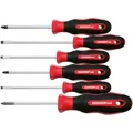 Produktbild: Red 2K-Schraubendreher-Satz, 6-teilig rot/schwarz