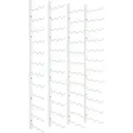 Produktbild: vidaXL Wand-Weinregal für 36 Flaschen 2 Stk. Weiß Eisen