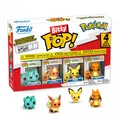Produktbild: Blister 4 figures Bitty POP Pokemon Bulbasaur - Funko