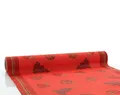 Produktbild: Sovie HOME Tischläufer Tiffany Rot aus Linclass® Airlaid, Weihnachtstischläufer stoffähnlich winterlich, ideal für Winterfeiern, Advent & Weihnachten, 40cm x 4,80m, 1 Stück