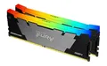 Produktbild: Kingston FURY Renegade RGB 32GB 3600MT/s DDR4 CL16 DIMM (Kit of 2) 1Gx8 Desktop Gaming Memory - KF436C16RB12AK2/32