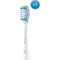 Produktbild: Philips Premium Plaque Defence HX9045/87 Bürstenköpfe (4+1-Pack), 5 Stück(e), Weiß, 3 Monat( e), Medium, 62000 Bewegungen pro Minute, Philips - Weiß