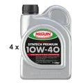 Produktbild: Meguin Motorenoel Syntech Premium SAE 10W-40 4x 1 Liter Flasche / 4 Liter