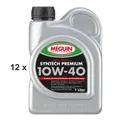 Produktbild: Meguin Motorenoel Syntech Premium SAE 10W-40 12x 1 Liter Flasche