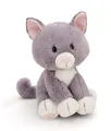 Produktbild: Nici Kuscheltier Nici Kuscheltier Katze sitzend grau 20 cm Plüschkatze