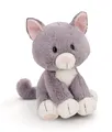 Produktbild: NICI Kuscheltier Katze 20cm - grau - Weiches Plüschtier – niedliches Stofftier z