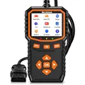 Produktbild: OBD2 Diagnosegerät OBD Auto Adapter: EOBD Auto Diagnose mit Vollständigen OBD-II Funktionen Motor Fehlerauslesegerät für BMW VW Mercedes Audi KFZ Diagnosegerät Deutsch für Alle OBD2 Scanner Fahrzeuge