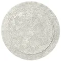 Produktbild: Erwin Müller Badematte, Badteppich Uni Serie Stuttgart Natur Größe rund: 90 cm Ø - extra dick, hohe Saugfähigkeit, 100% Baumwolle