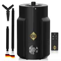 Produktbild: THE GROW Nebel PRO Luftbefeuchter 6L für Growzelt und Growbox, Ultraschall-Luftbefeuchter mit Hygrostat 35–95%, 4 Nebelstufen, bis 450 ml/h, externer Sensor, Timer, Fernbedienung, Schlauch