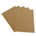 Produktbild: MDF Platten Holzplatten 42x30 cm 5er Set Zuschnitt Holz-Platten für Deko DIY