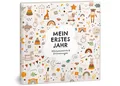 Produktbild: Mein erstes Jahr Babyalbum  Hochwertiges Babytagebuch mit Prägung für die sch...