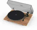 Produktbild: Pro-Ject T1 Evo BT walnuss Plattenspieler (Riemenantrieb, Nicht vorhanden (kein Netzwerk-Streaming oder WLAN angegeben), Vorinstallierter Ortofon O)