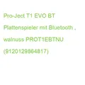 Produktbild: Pro-Ject T1 EVO BT Plattenspieler mit Bluetooth , walnuss PROT1EBTNU (9120129864