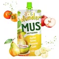 Produktbild: WUNDER Quetschie Mus 12 x 120g Kaki Banane Apfel Birne ohne Zuckerzusatz