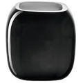 Produktbild: Leonardo Vase 041649 Milano, Glas, schwarz, Tischvase, rund, Höhe 9 cm