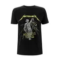 Produktbild: Metallica ... and Justice for All - Tracklist Men's T-Shirt Black Band Merch, Ba