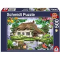 Produktbild: Schmidt Spiele Puzzle Romantisches Landhaus. 500 Teile, 500 Puzzleteile
