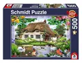 Produktbild: PUZZLE ROMANTISCHES LANDHAUS 500 TEILE  SCHMIDT SPIELE NEU OVP
