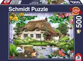 Produktbild: Puzzle 500 Teile Romantisches Landhaus Schmidt Spiele Landschaftsspiel