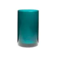 Produktbild: Dekoglas, Vase LEVI ESSENTIALS Zylinder H. 25cm D. 18cm petrol blau Glas Hakbijl