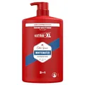 Produktbild: Old Spice Whitewater 3-in-1 Duschgel für Haar, Gesicht und Körper 1000 ml, langanhaltende Frische, Duft von Parfumqualität, Tiefenreinigung
