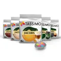 Produktbild: Tassimo Kapseln Probierbox, Vielfaltspaket, 64 Pads, 5 Sorten, Pflanzenbasiert