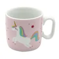 Produktbild: Kinder-Becher/Tasse mit Henkel/Einhorn/Spruch - Meine Glitzerwelt/H/Ø ca. 68 ...
