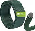 Produktbild: Fepro® Bindedraht 2,0 mm x 25 m, grün, verzinkt und kunststoffbeschichtet - witterungsbeständig, ideal für Maschendraht, Wildzaun, Garten oder basteln