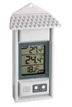 Produktbild: Digitales Thermometer für innen oder außen, 30.1039, wetterfest, Höchstund Ti...