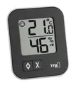 Produktbild: Thermo-Hygrometer TFA Dostmann Moxx digital schwarz, Raumklima, Hygrometer
