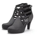 Produktbild: LASCANA Stiefel, Boots, Stiefelette mit Cut-Outs VEGAN schwarz 41
