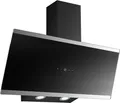 Produktbild: PKM Dunstabzugshaube Schräghaube Wandesse Metall Glas S33-90A+BTH 90cm schwarz