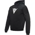 Produktbild: Dainese Daemon-X Safety Hoodie Full Zip Black White Motorrad-Kapuzenjacke Gr. 54