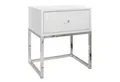Produktbild: Lookway Nachttisch BLANCO GLAMOUR auf einem Gestell, Breite 45 cm