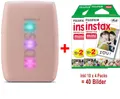 Produktbild: Fujifilm Instax Mini Link 3 rose pink EX D Sofortbilddrucker inkl. 40 Bilder