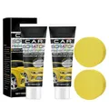 Produktbild: Kratzer Entferner Auto 2 Sätze Kratzerentferner Autolack 100g Car Scratch Remover,Car Scratch Repair Paste mit Schwamm,Autopolitur Kratzer Entfernen,für Alle Arten von Autos