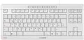 Produktbild: CHERRY STREAM TKL - Tastatur - USB - US mit Euro-Symbol - Tastenschalter: CHERRY SX - Pale Gray