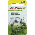 Produktbild: 6x Typ 10 PR70 ZeniPower Hörgerätebatterien - Gelb