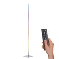 Produktbild: LED Stehleuchte 151cm 11788-55 silber RGB warmweiß tageslichtweiß Fernbedienung
