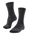 Produktbild: FALKE Herren Wandersocken TK2 Explore M So Wolle Funktionsmaterial antiblasen dick 1 Paar, Grau Asphalt Melange 3180-O, 46-48