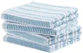 Produktbild: DDDDD Spültuch Stripe, 30x30 cm, aus 100% Baumwolle, (Set, 4-tlg), mit luxuriöser Rippenstruktur und optimale Feuchtigkeitsaufnahme