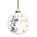 Produktbild: Disney 90mm Weihnachtskugel Baumdekoration - Minnie Maus