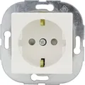 Produktbild: REV Quadro weiß Schalter Taster Steckdose Rahmen Dimmer Variation Schutzkontakt-Steckdose - Weiß
