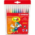 Produktbild: Fibre-tip pen STABILO® powerSTABILO Power 12er Kartonetui