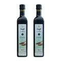 Produktbild: Michel´s Naturprodukte Bio Hanfsamenöl Flasche 1 Liter (2x500ml) Kaltgepresst 1. Pressung, Natives Öl 100% Naturrein, Feinschmeckeröl