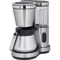 Produktbild: WMF Lono Aroma Cromargan Kaffeeautomat 8 Tassen Thermo Aroma 412310011 (A) - Schwarz/Silber