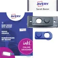 Produktbild: Avery-Zweckform POL30MA02-10DR Namensschild (B x H) 70mm x 30mm 10St.