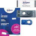 Produktbild: AVERY Zweckform polar30 Namensschilder 10 Stück (70x30mm, 10 Schilder mit Magnet