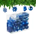 Produktbild: Weihnachtskugeln Tannenbaumkugeln Weihnachtsbaumschmuck 100er Set Baumkugeln